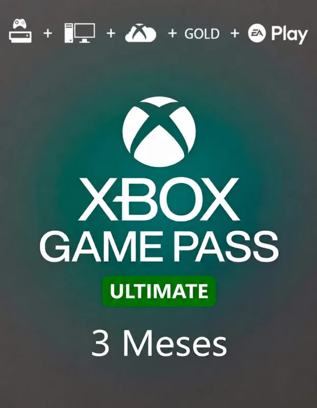 Game Pass Ultimate 3 Meses - Xbox, Pc e Tv Mídia Digital